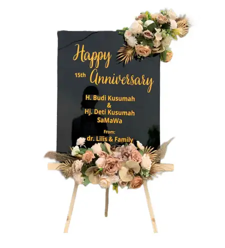 Papan Bunga Akrilik Samboja